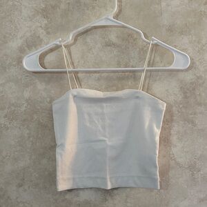 American Eagle Outfitters White Camisole Top